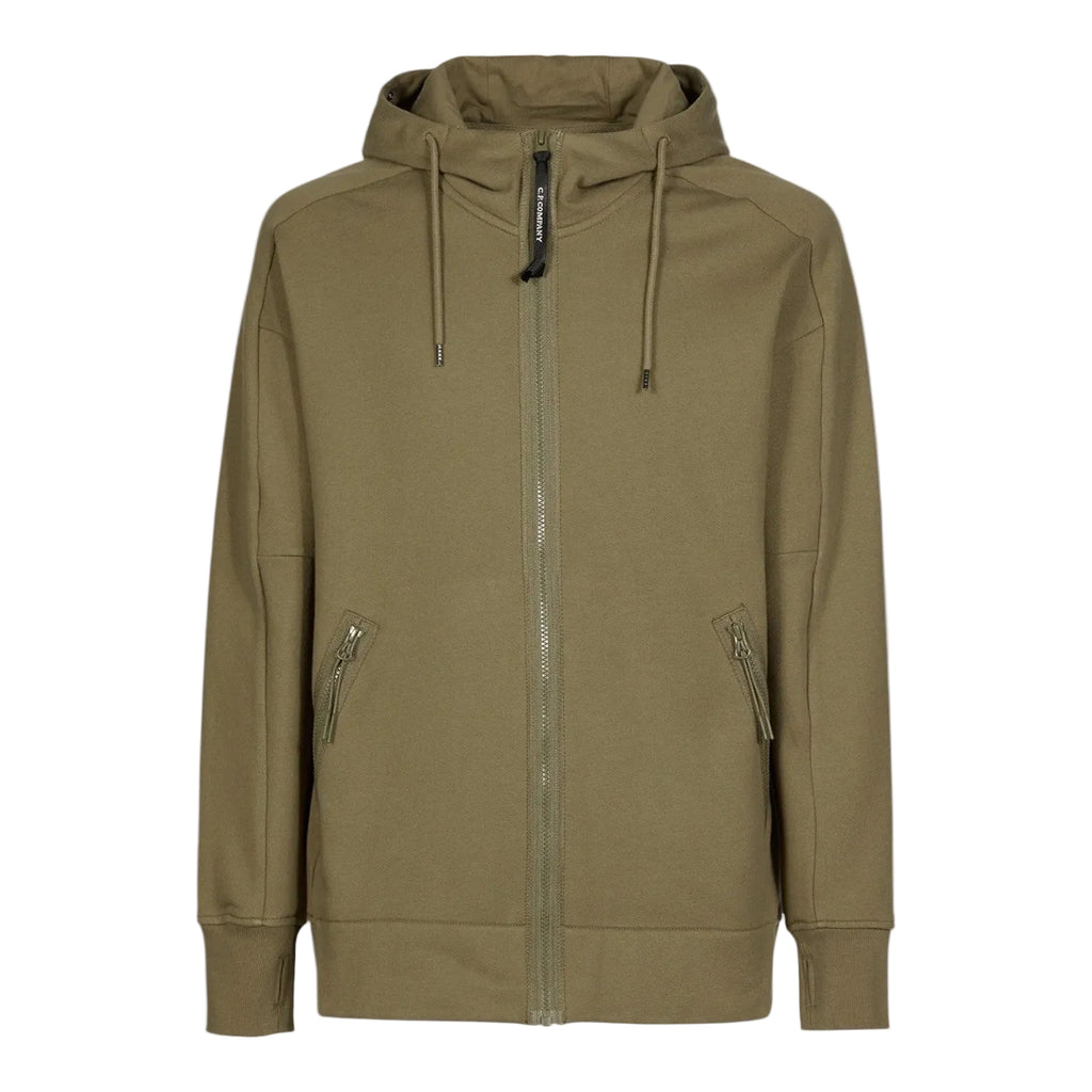 Goggles Hoodie CP Company Light Khaki