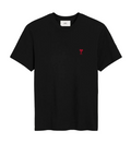 T-shirt Noir Ami de Coeur en Coton