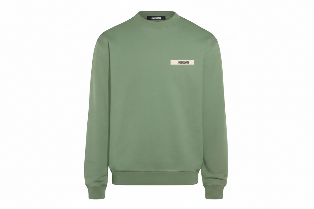 Sweatshirt Gros Grain Jacquemus Khaki