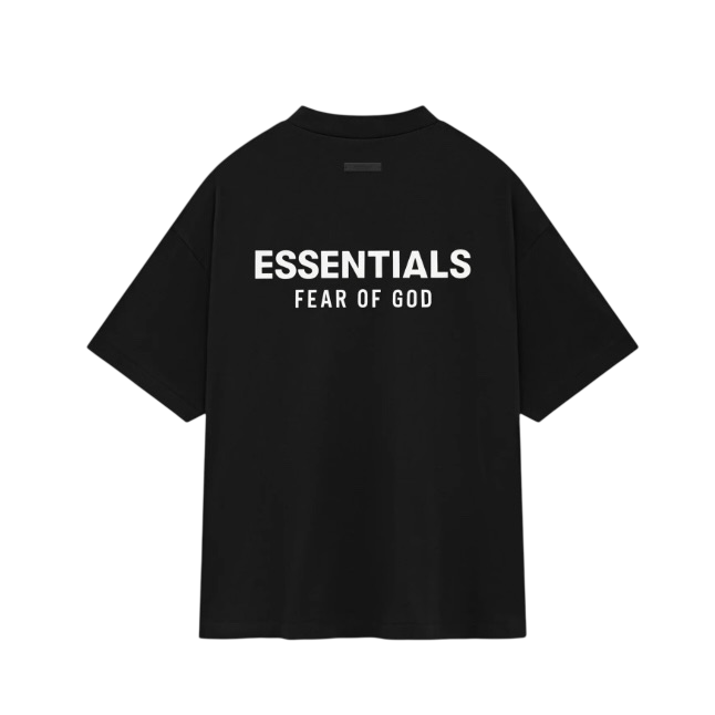 Fear Of God Essentials Jersey Crewneck T-Shirt Black