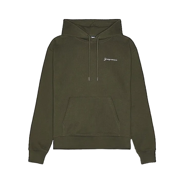 Hoodie Brode Jacquemus Dark Khaki