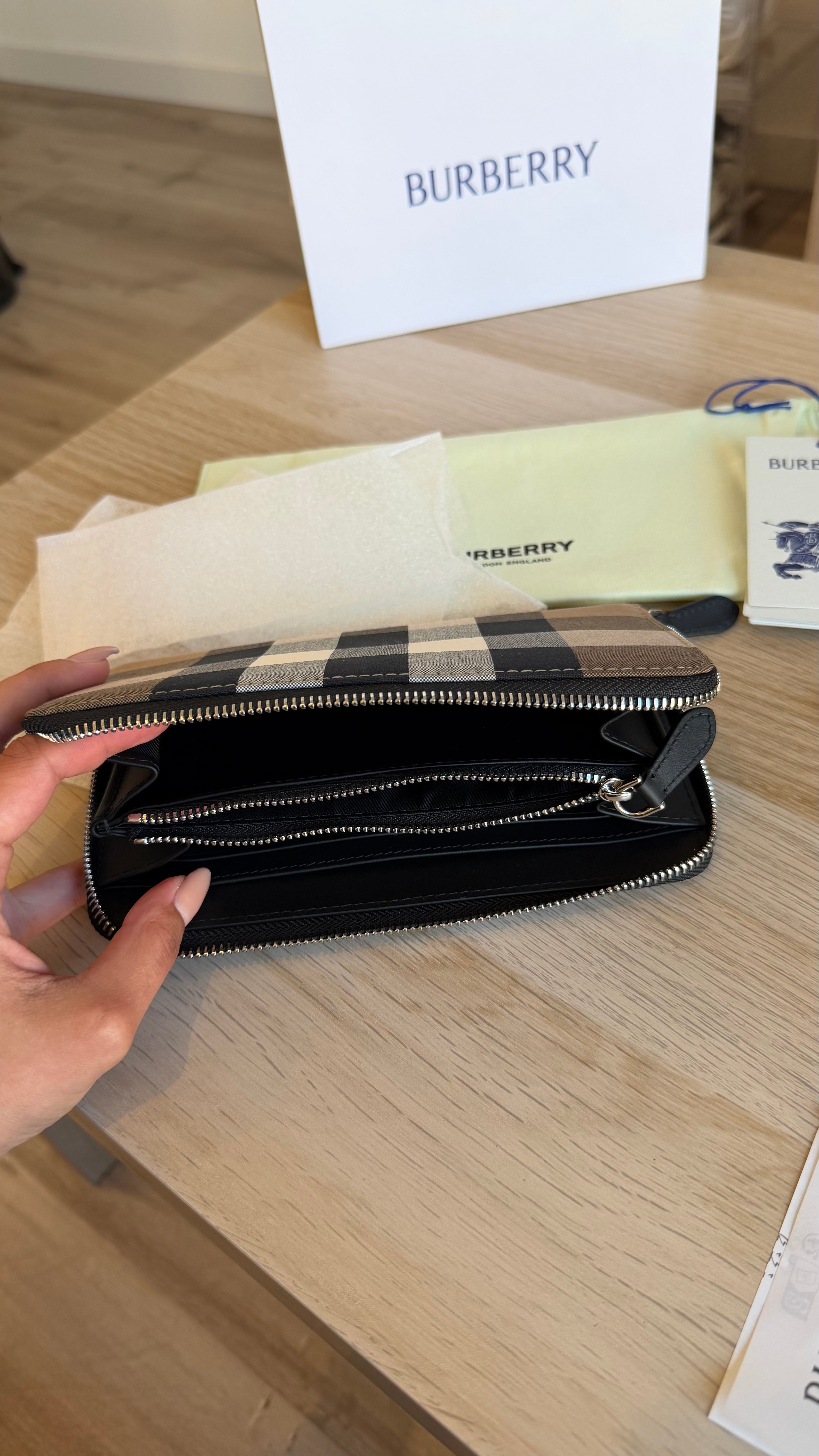 Portefeuille Burberry