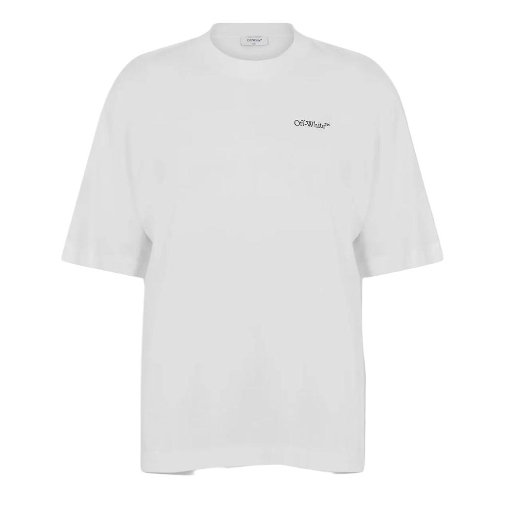 T-shirt Off-White White Logo Black