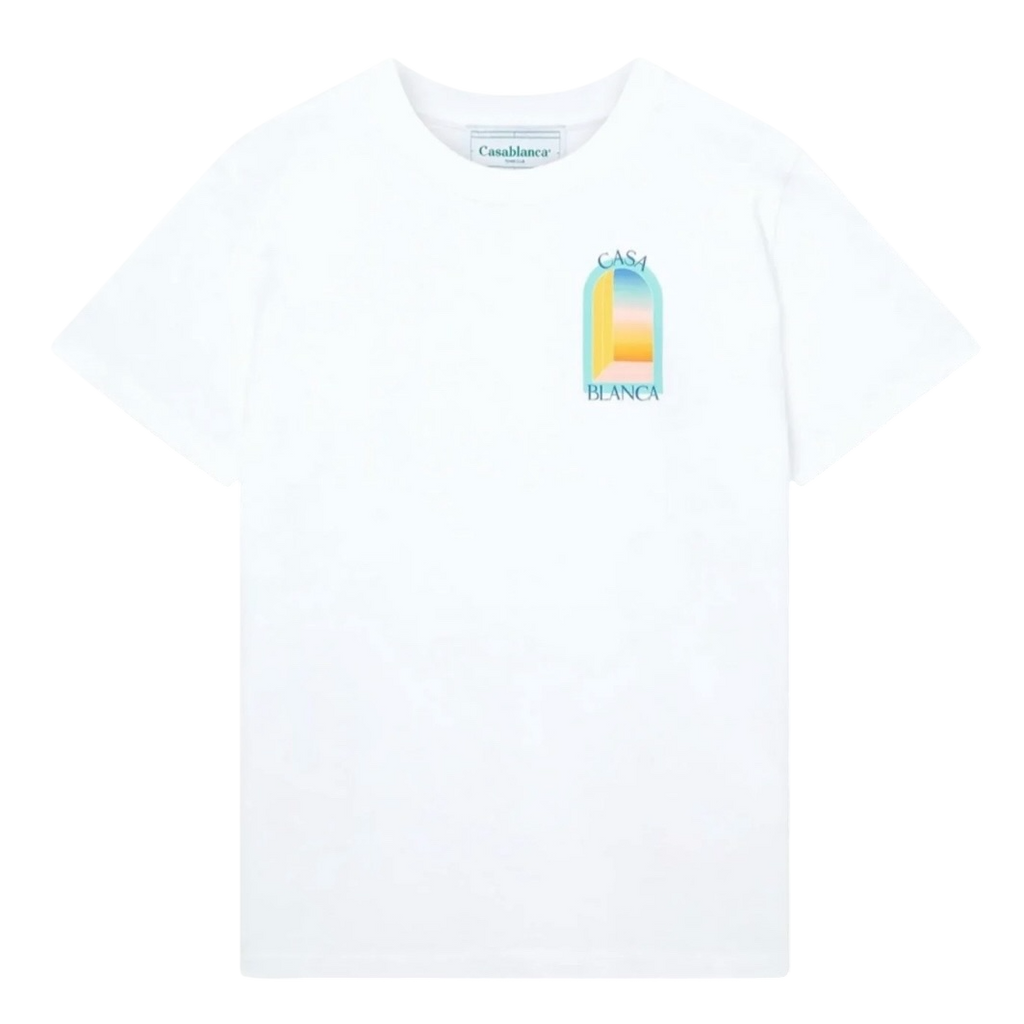 T-shirt Casablanca L'Arche Colorée White