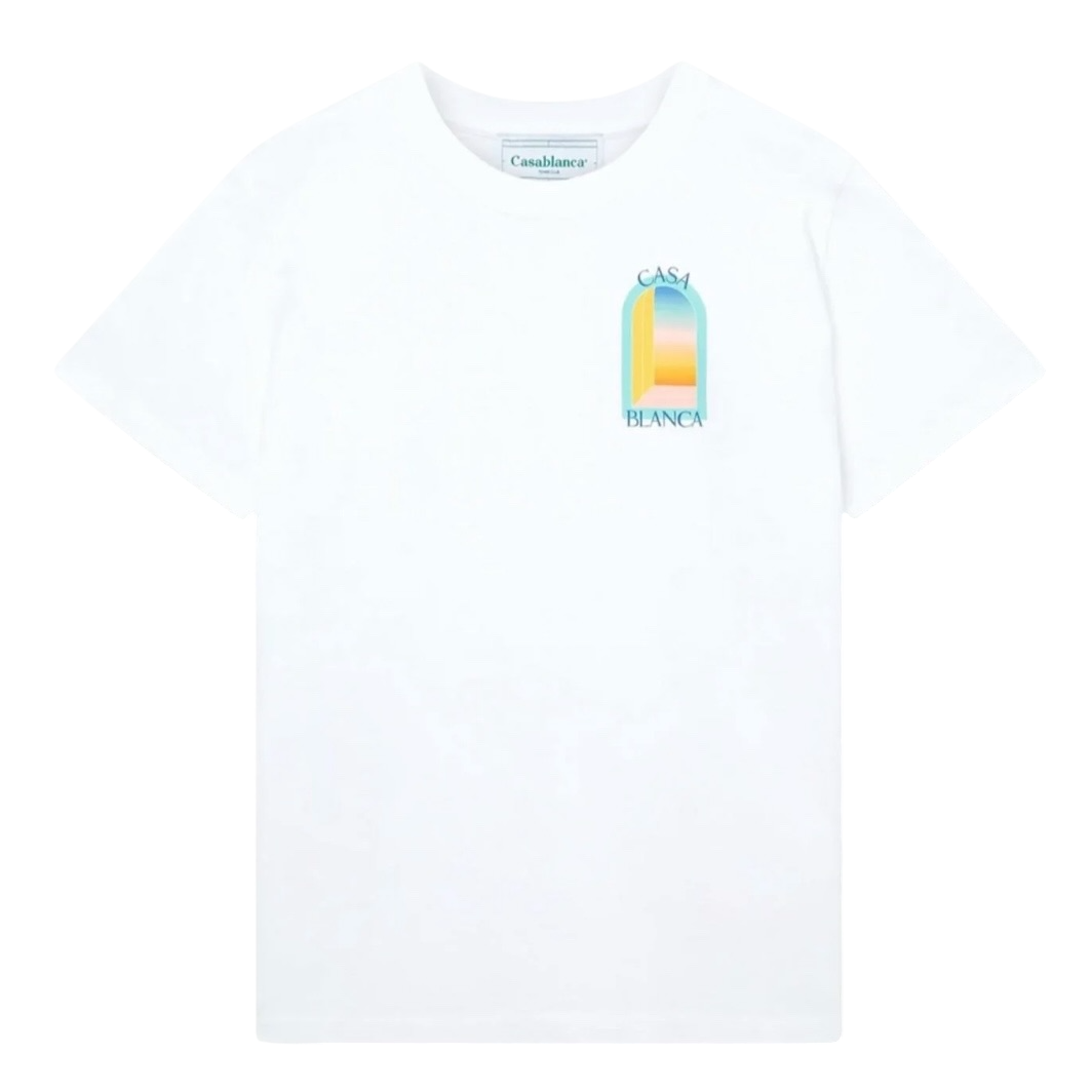 T-shirt Casablanca L'Arche Colorée White