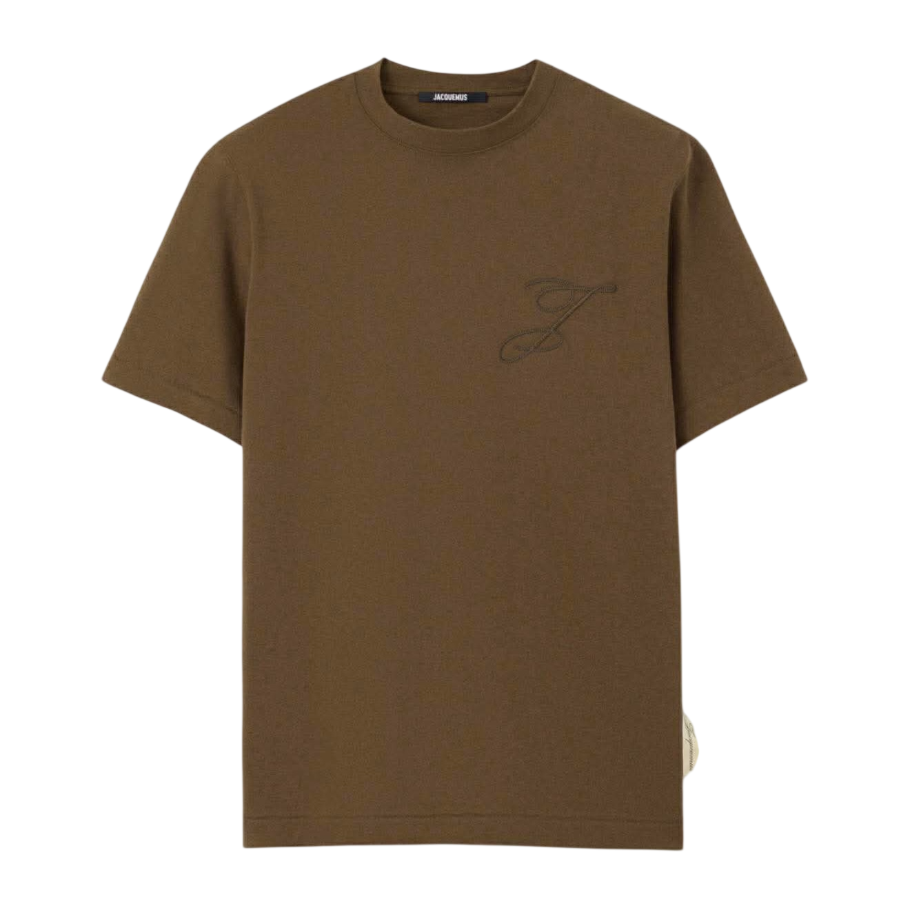Le t-shirt Logo Jacquemus Khaki