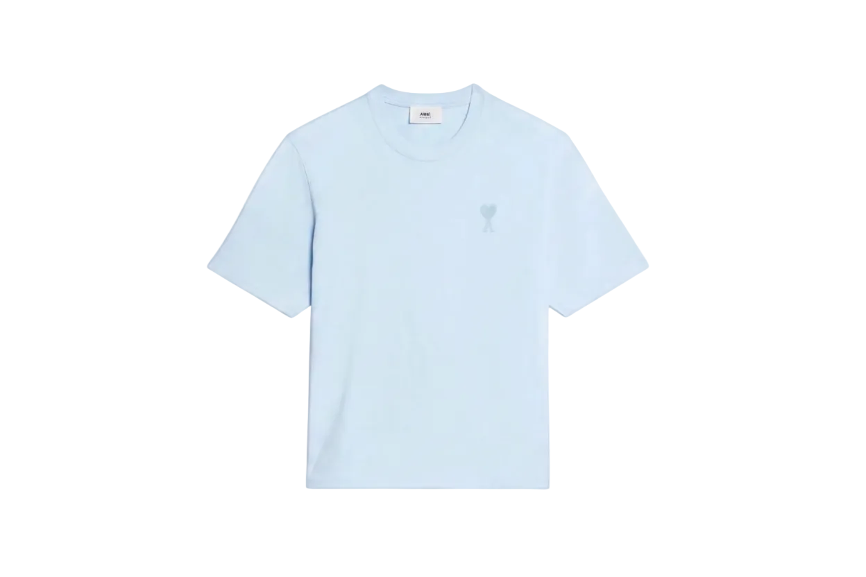 T-shirt Boxy Tonal Blue Ami de Coeur