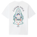 T-shirt Casablanca Hotel Emblem White