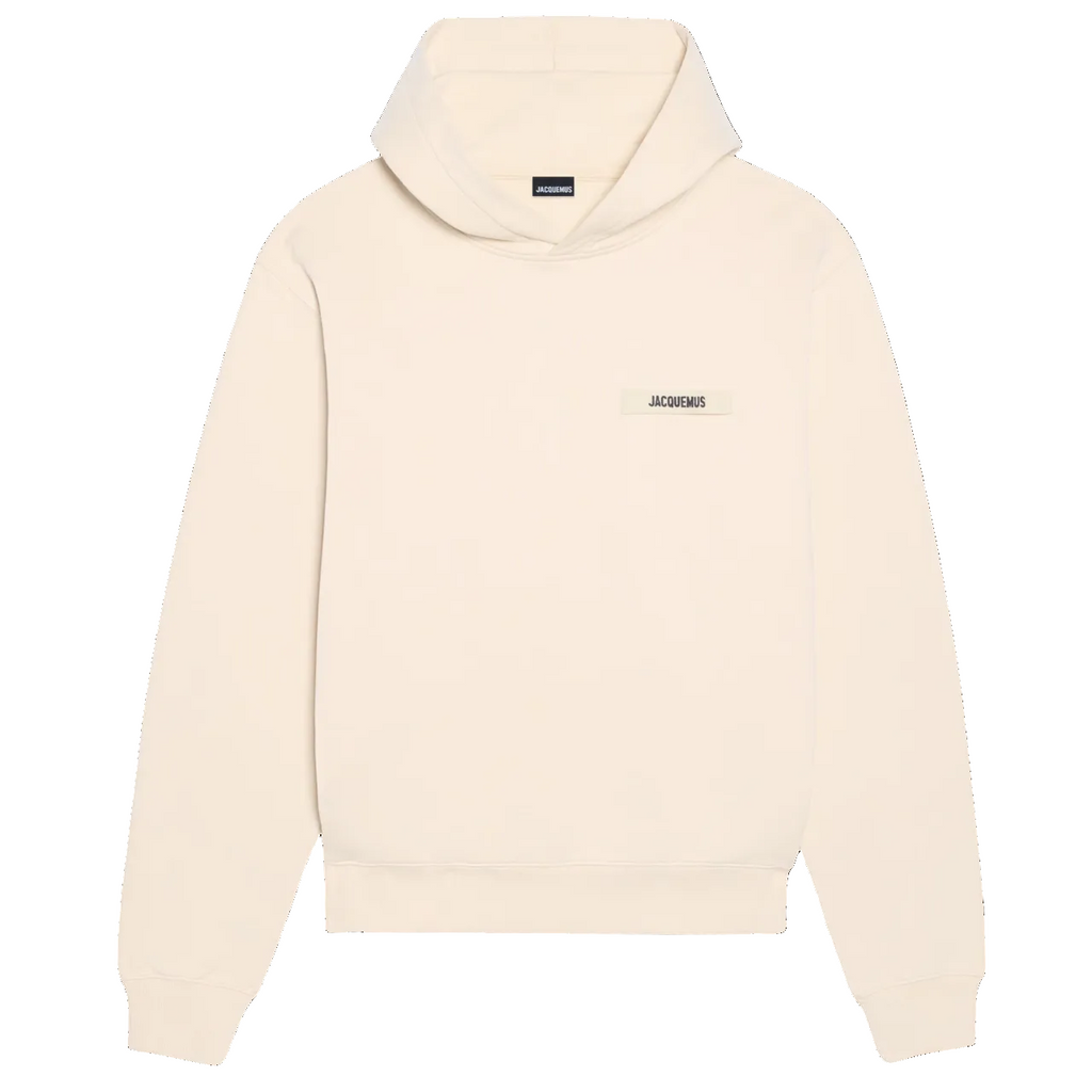 Hoodie Gros Grain Jacquemus Cream