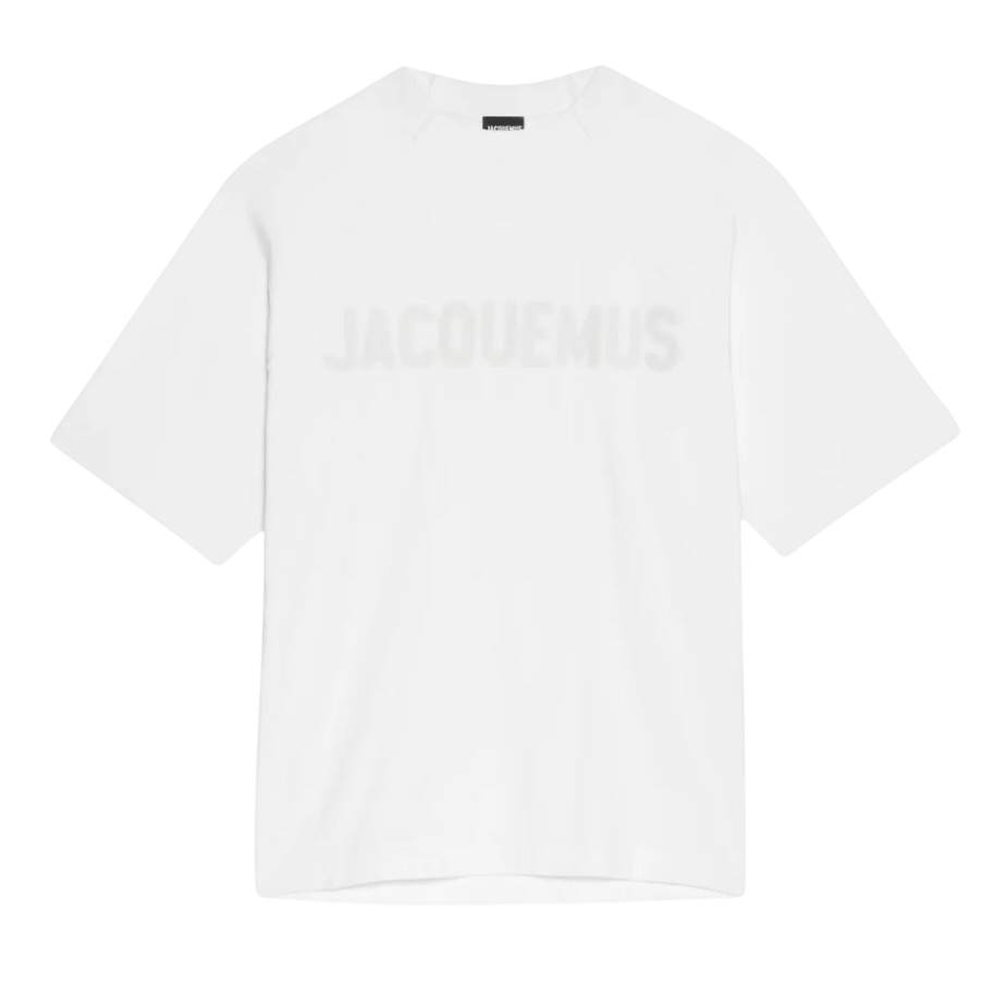 T-shirt Typo Jacquemus White