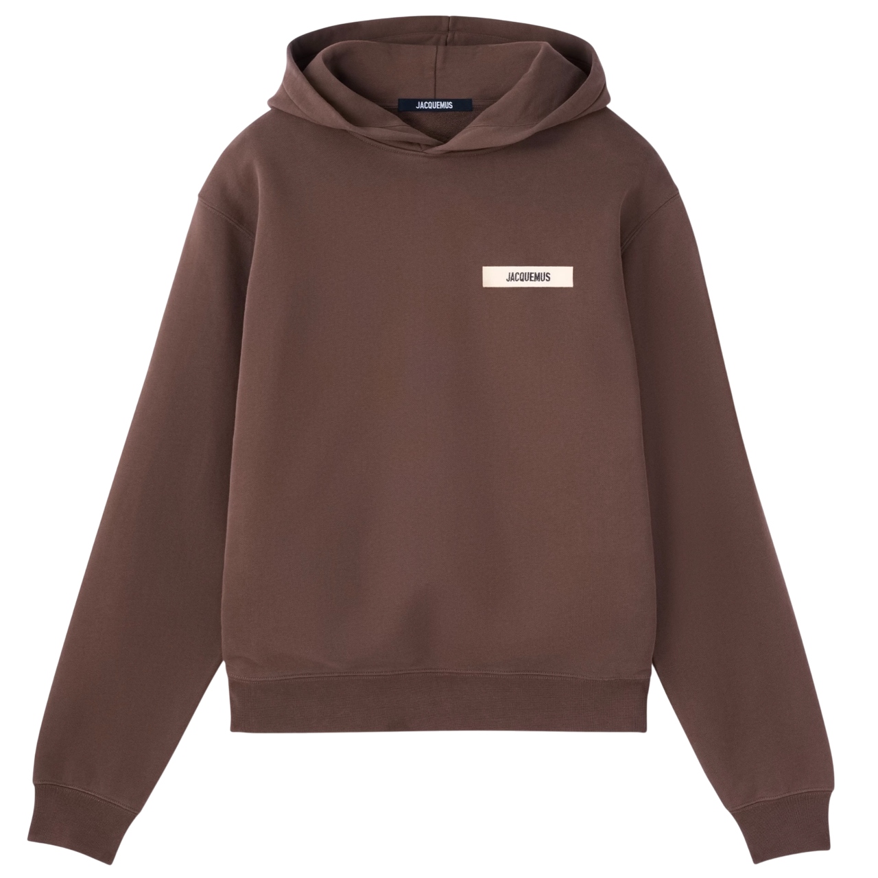 Hoodie Gros Grain Jacquemus Dark Brown