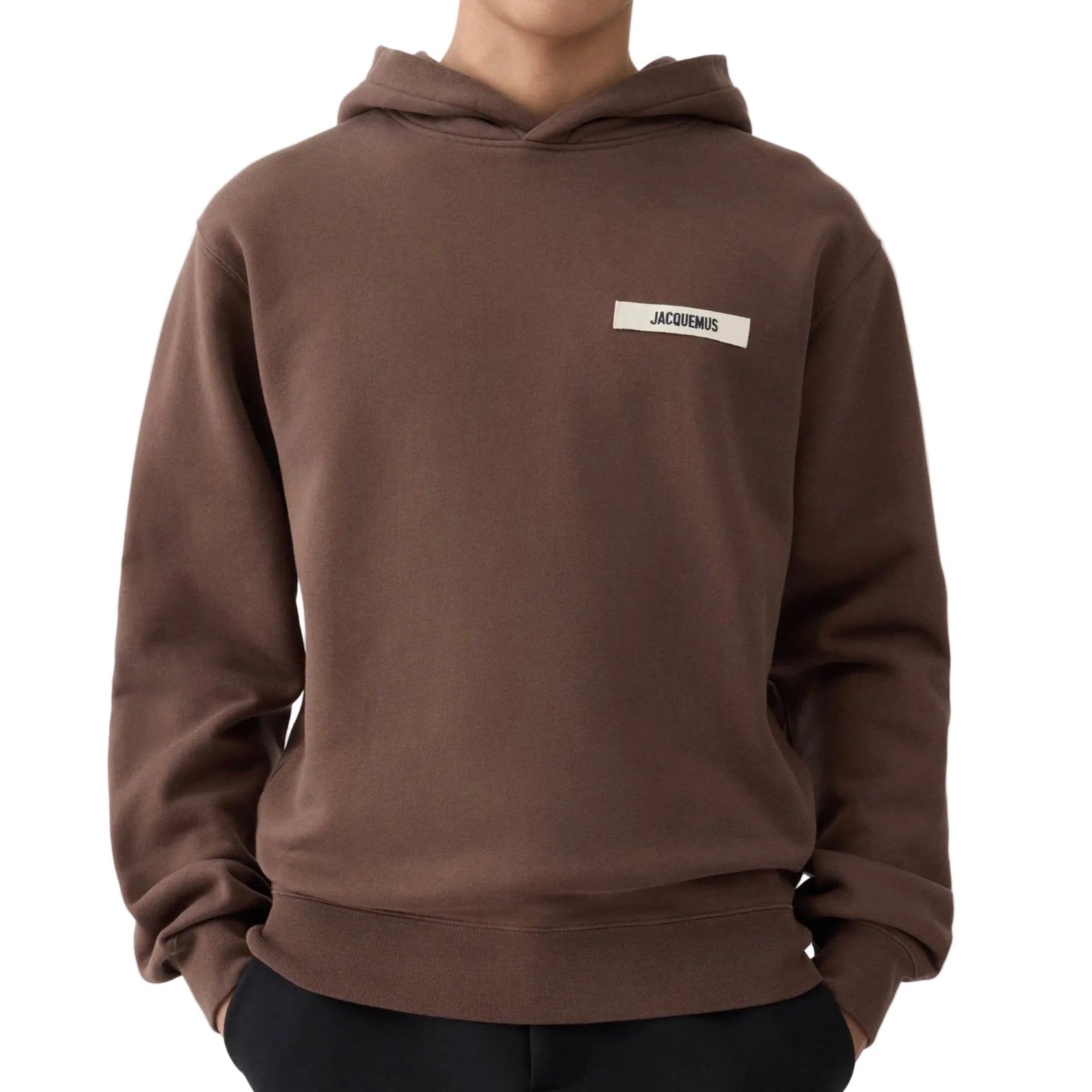 Hoodie Gros Grain Jacquemus Dark Brown