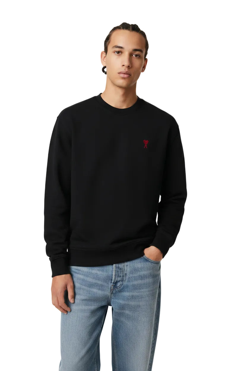 Sweatshirt Noir Ami de Coeur