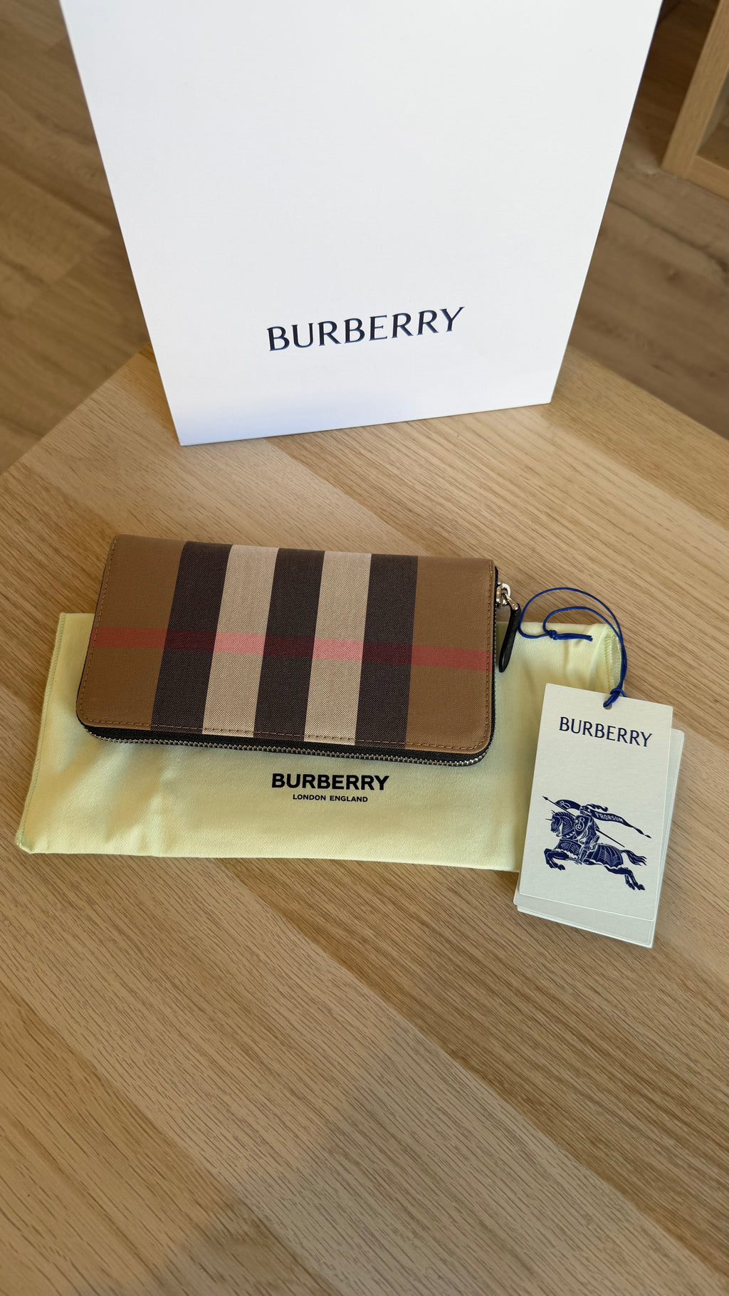 Portefeuille Burberry