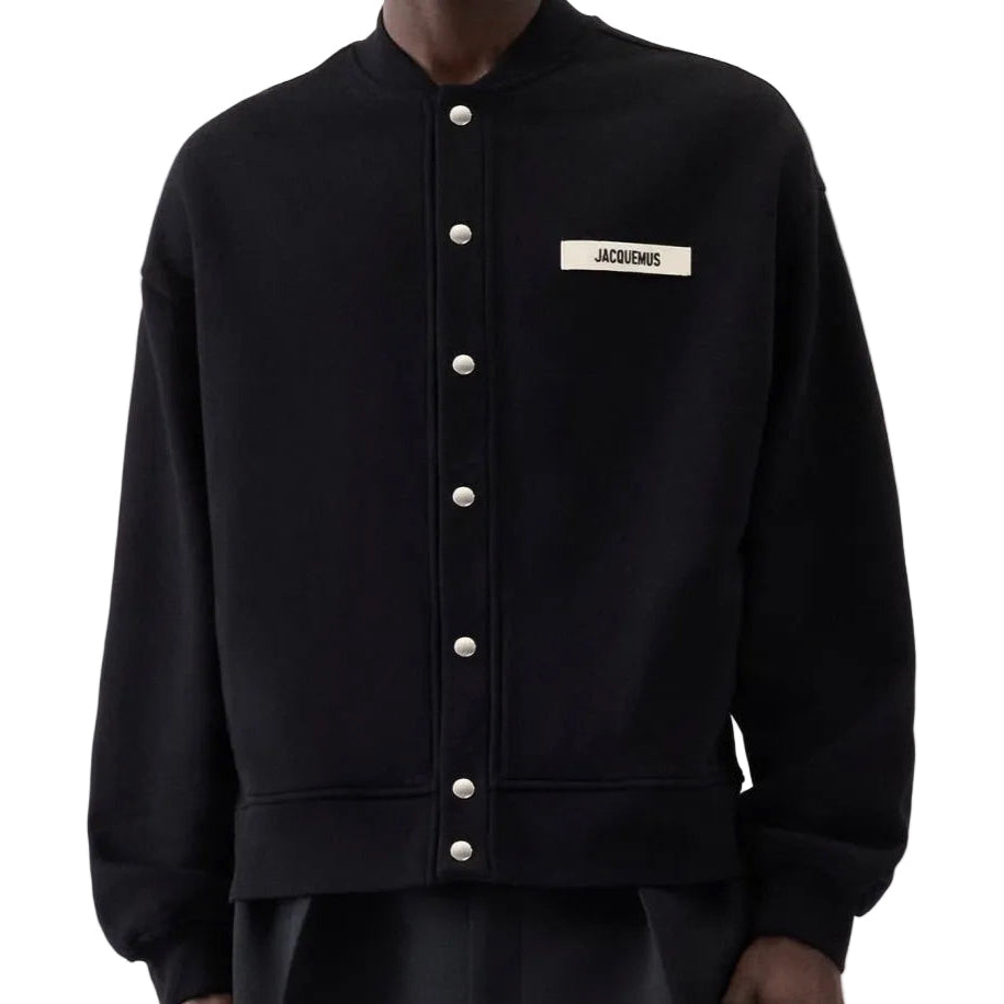 Cardigan Gros Grain Jacquemus Black