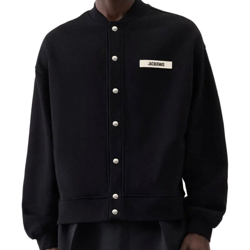Cardigan Gros Grain Jacquemus Black