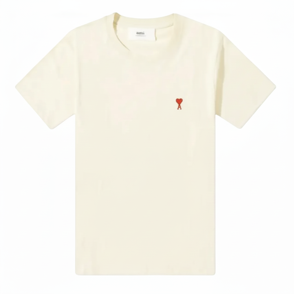 T-shirt Beige Ami de Coeur en Coton