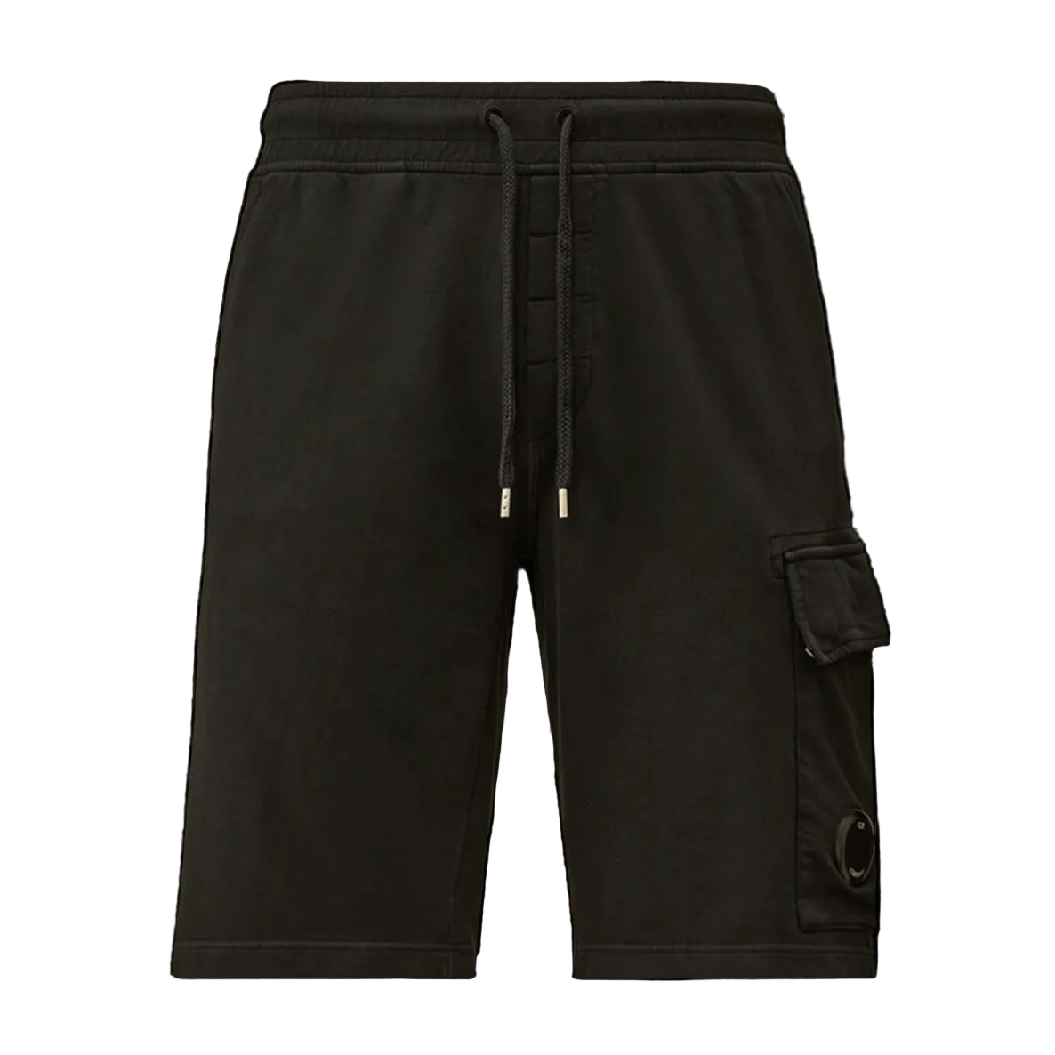 Short CP Company Light Fleece Lens Black