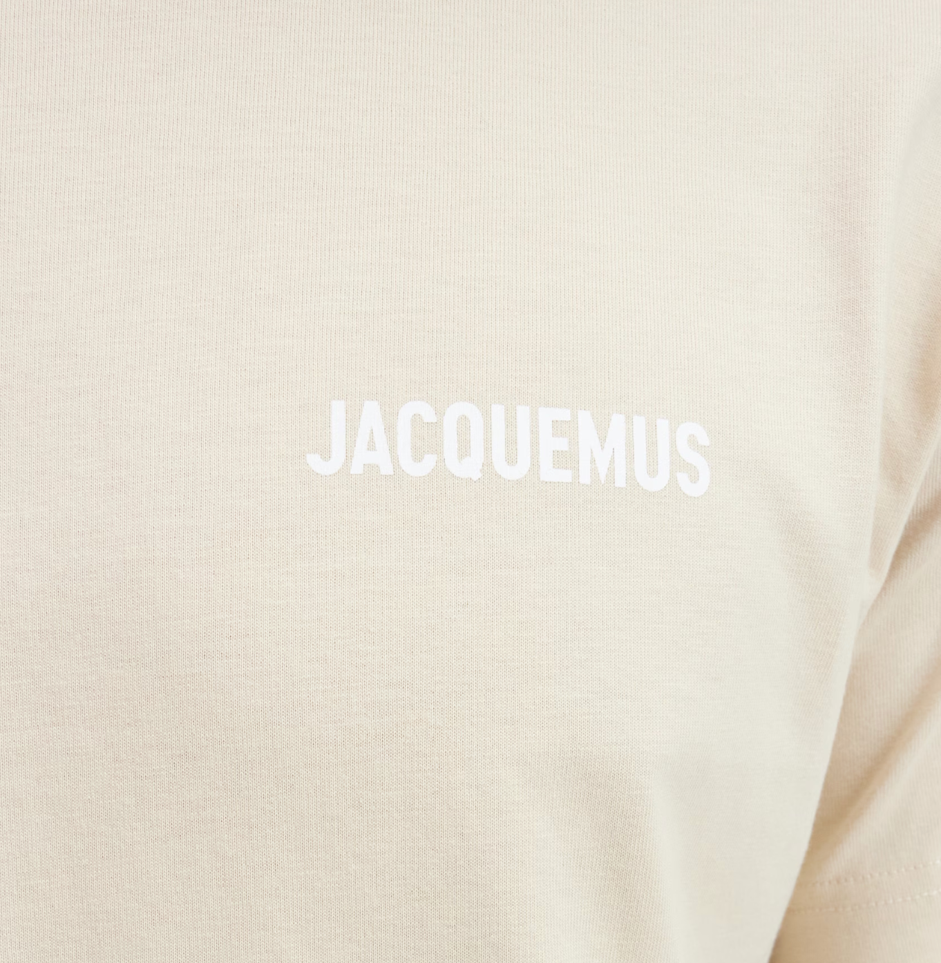 T-shirt Jacquemus Cream