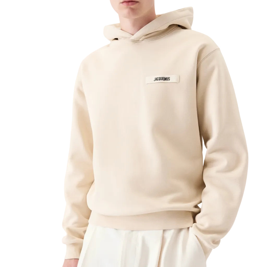 Hoodie Gros Grain Jacquemus Cream