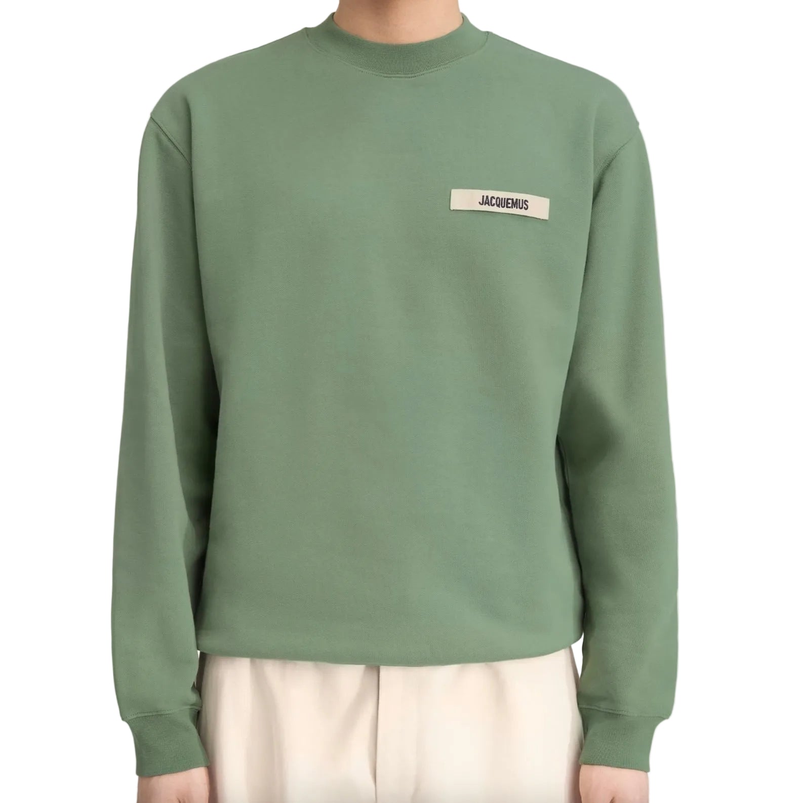 Sweatshirt Gros Grain Jacquemus Khaki