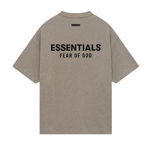 Fear of God Essentials Jersey Crewneck Tee Heather Grey