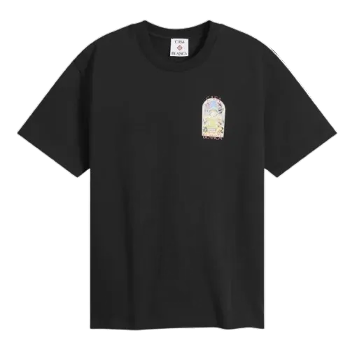 T-shirt Casablanca Landscape Black