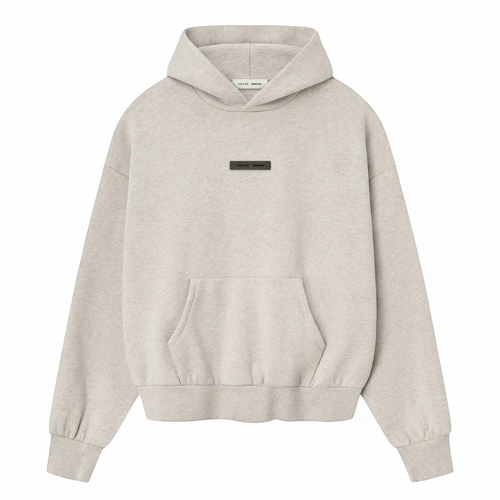 Fear of God Essentials Classic Hoodie 'Heather Stone'