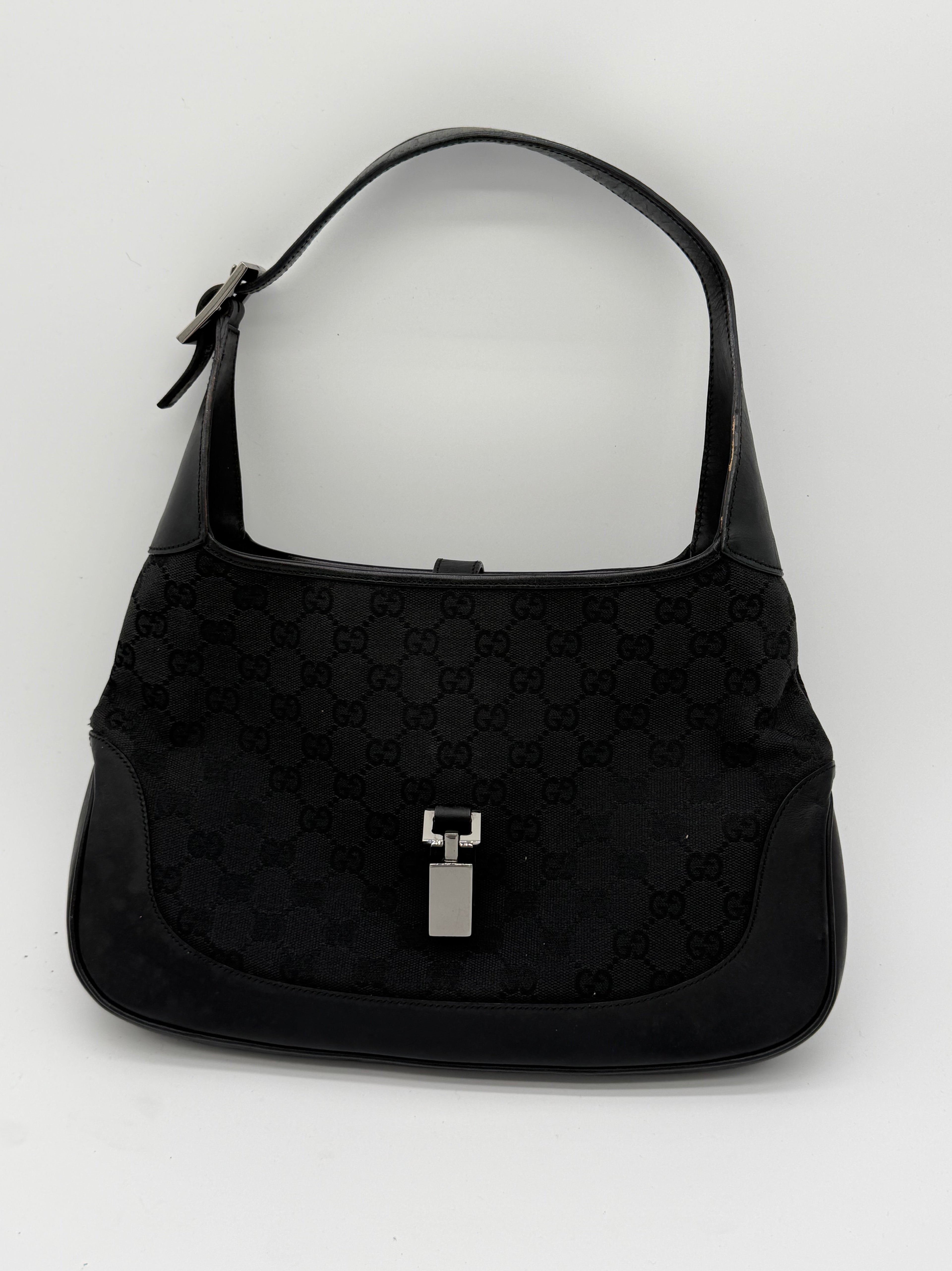 Gucci Jackie monogramme noir