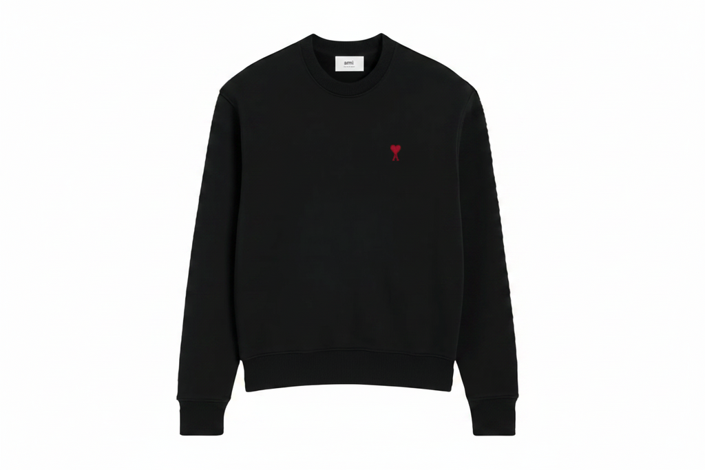 Sweatshirt Noir Ami de Coeur