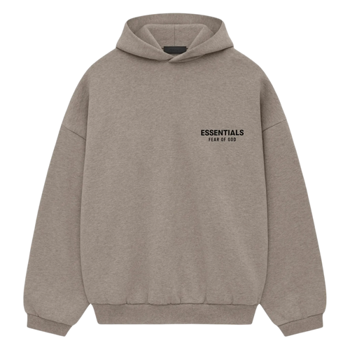 Fear Of God Essentials Fleece Hoodie Heather Grey